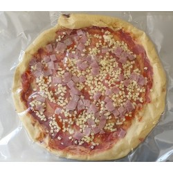 Pizza jambon emballée